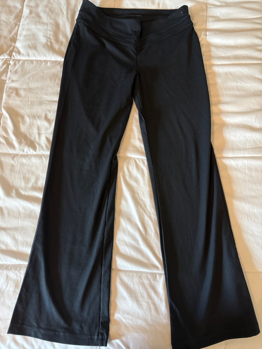 Black Wide Waistband Leggings